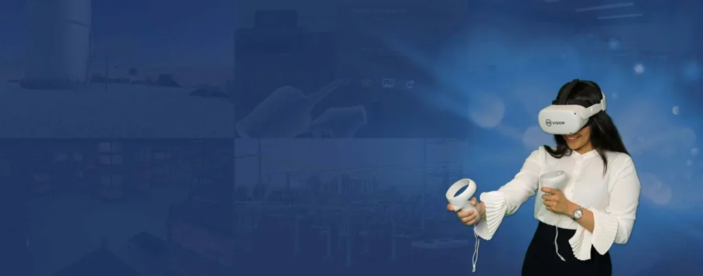 VR Vision header background
